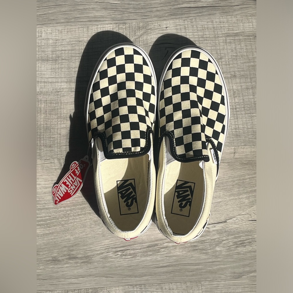 Checkered Vans